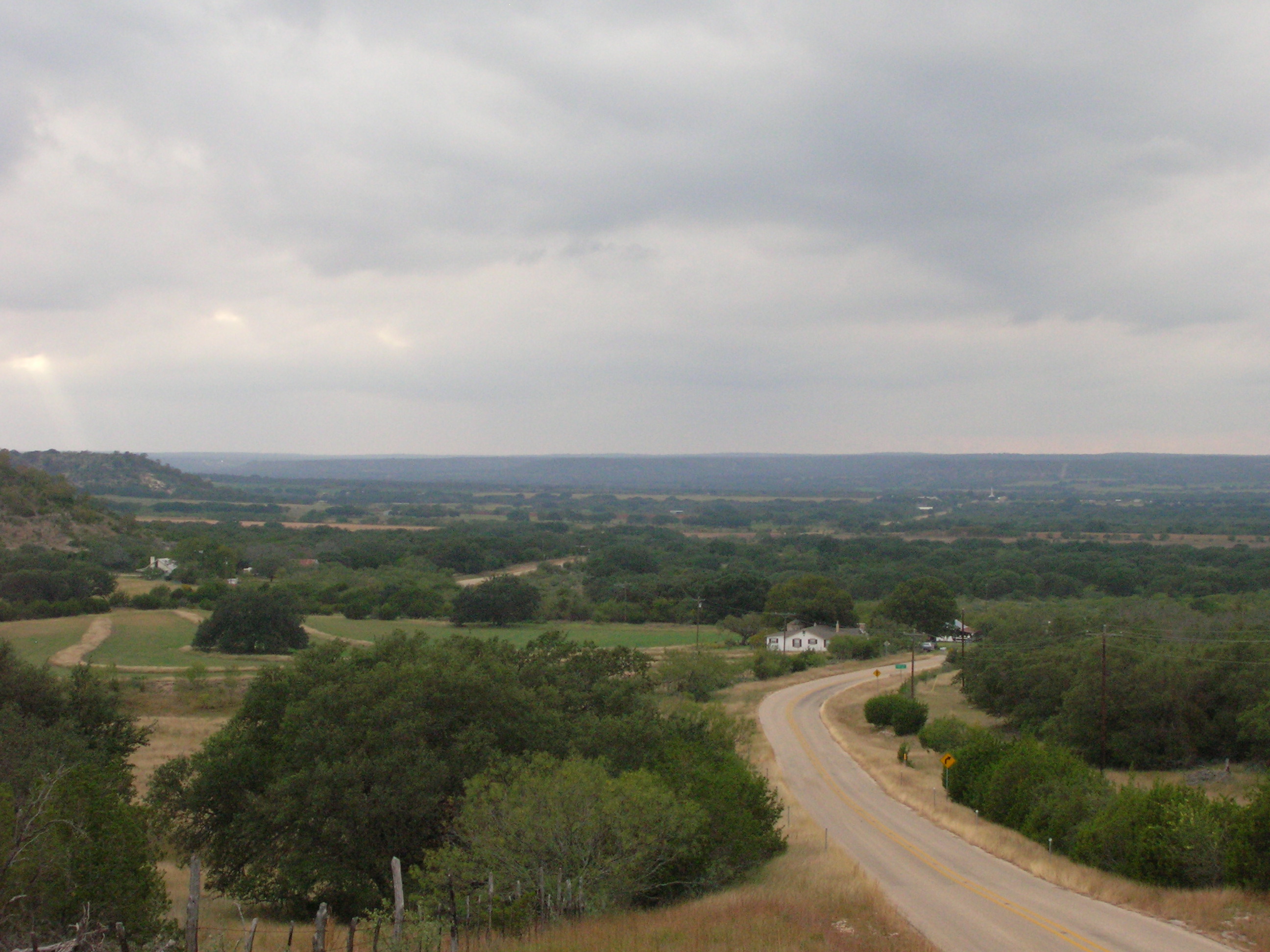 Hilltop view of Doss Valley